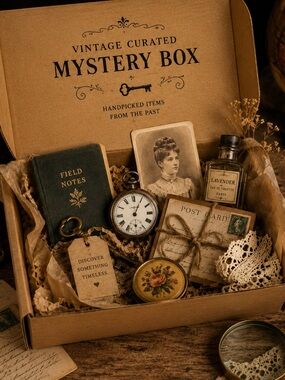 Vintage Curated Mystery Box - Timeless Vintage Collection